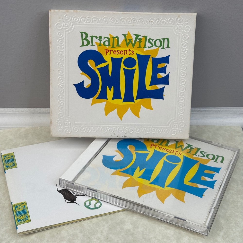 Brian Wilson Presents Smile (2 CD‎ Album 2004, Nonesuch Records) Slipcase Rock